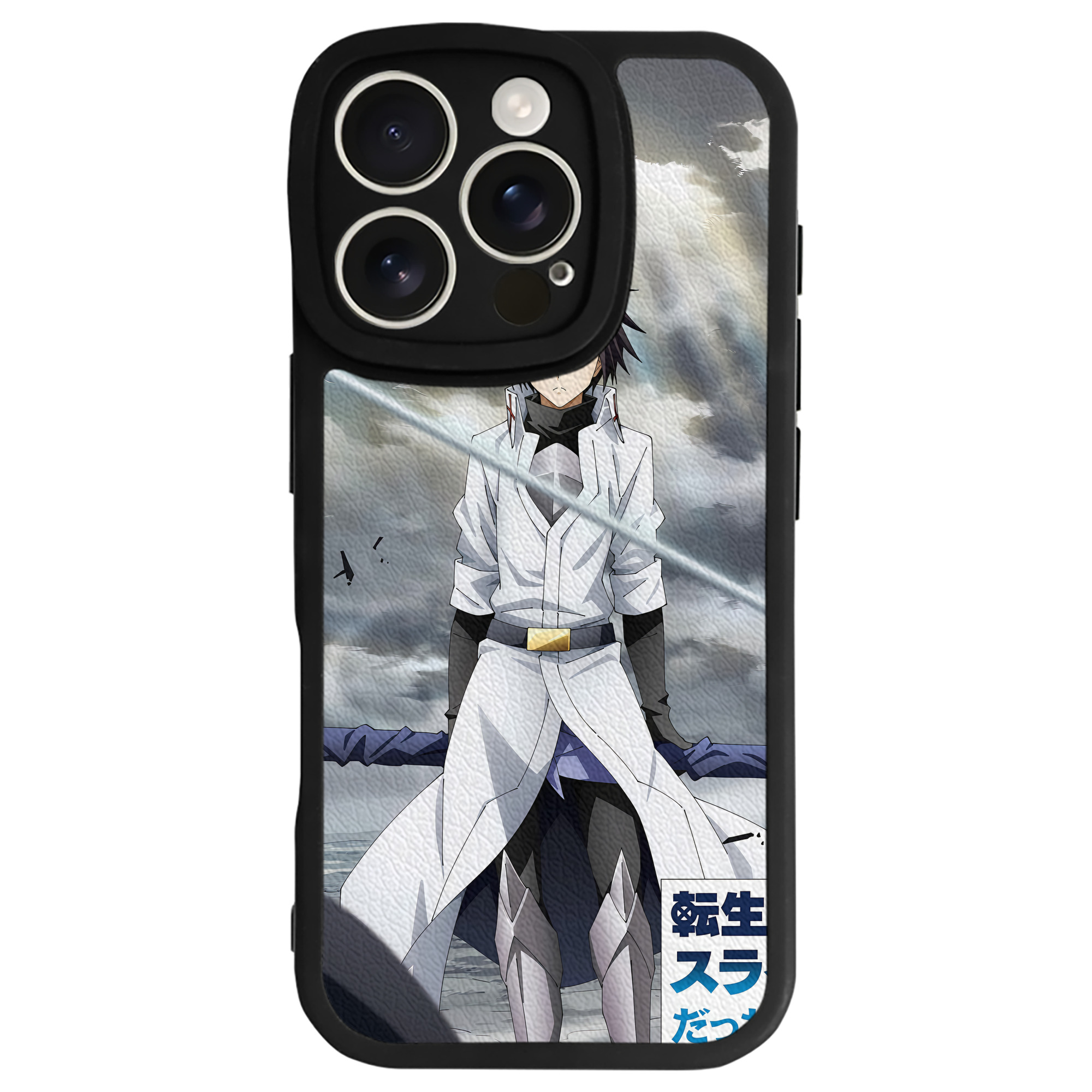 （画像用） 転スラ Regarding Reincarnated to Slime 【iPhone 16シリーズ対応】シリコンスマホケース（レザー調） 材質：シリコン
